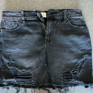 Pacsun Black Skirt